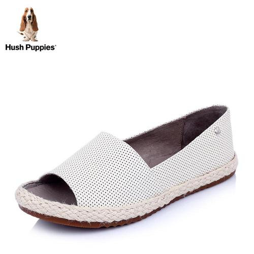 hush puppies/暇步士2016春新款狗狗女鞋真皮平底鞋单鞋h44 cm5