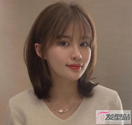 肉脸大脸方脸修颜就选它 高层次锁骨发可盐可甜