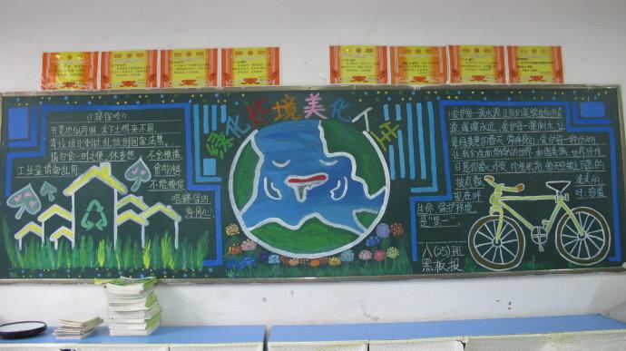 绿化环境,美化人生——东升二中黑板报,手抄报比赛结果揭晓