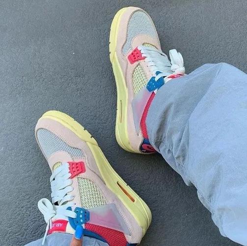 union x aj4鸳鸯上脚街拍图 aj4 union抢购地址