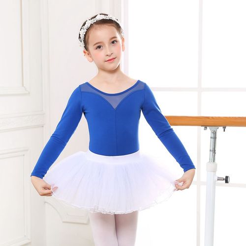 舞蹈服练功儿童服女童夏季短袖芭蕾舞裙中国舞考级服女孩跳舞服装