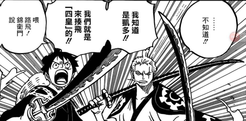 而且根据919话提供的信息来看,索隆要对付的人,极有可能是和之国将军