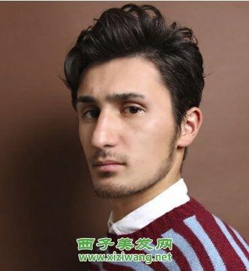 男士纹理烫发型