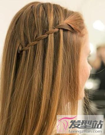 长刘海编法教程步骤简单又好看