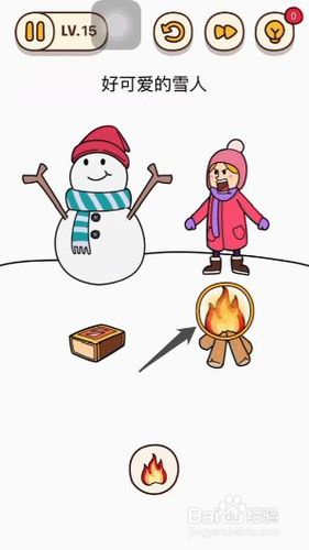烧脑大师可爱的雪人怎么玩?