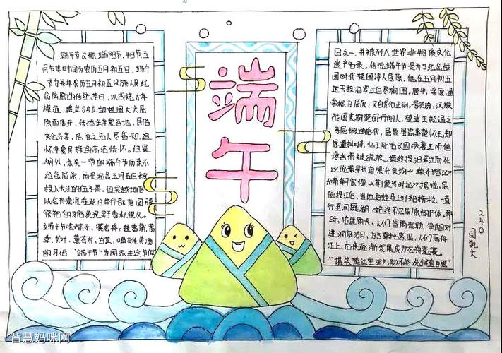 中国传统节日端午节手抄报