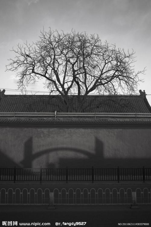 古代的宫墙简笔画