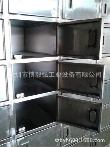 不锈钢更衣柜304不锈钢文件柜 无尘车间不锈钢员工鞋柜配活动层板