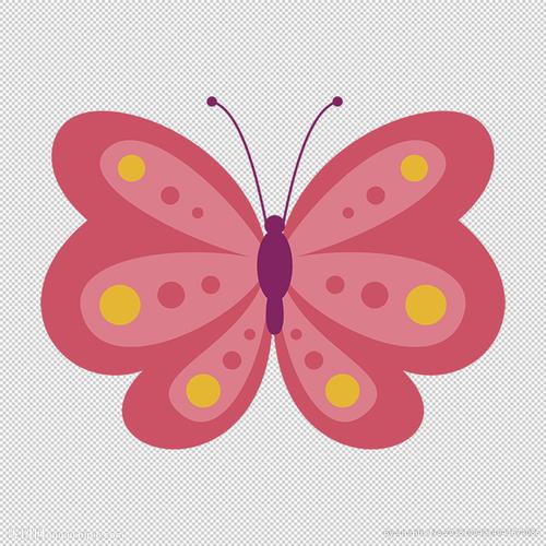 卡通蝴蝶图片