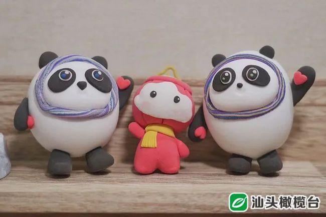 汕头90后自制冰墩墩引来百万点赞快动手实现墩自由啦