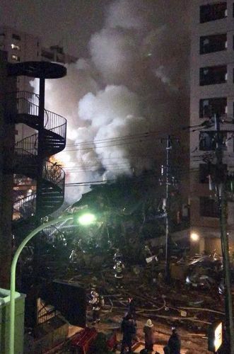 日本札幌餐厅爆炸:目前已酿42伤!或因煤气泄漏引发