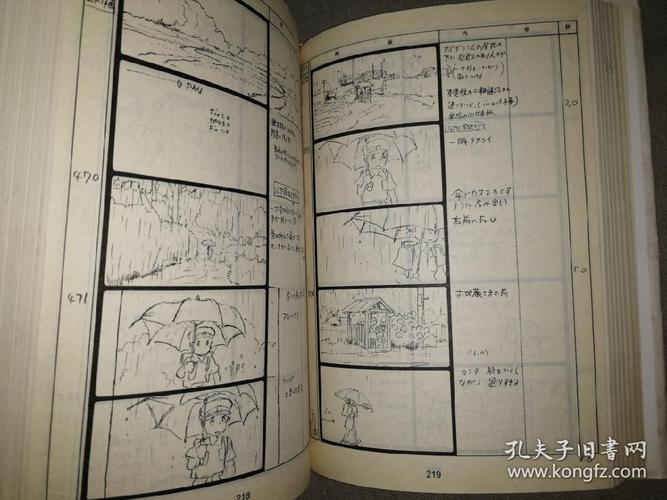 宫崎骏电影 龙猫 分镜头原稿 (吉卜力全集3)
