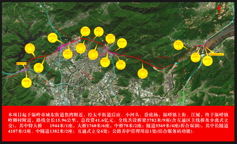 228国道温岭城东至温峤段工程建设项目用地正式获批