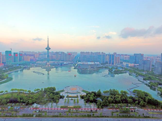 盐城聚龙湖公园高清组图3