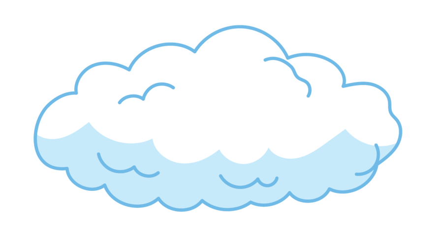 卡通创意小云朵图片