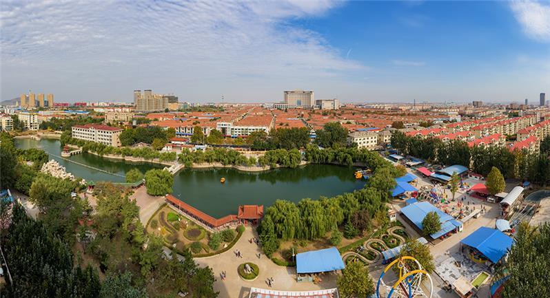 即墨公园全景图