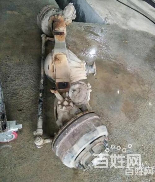 搞定了四驱前桥总成