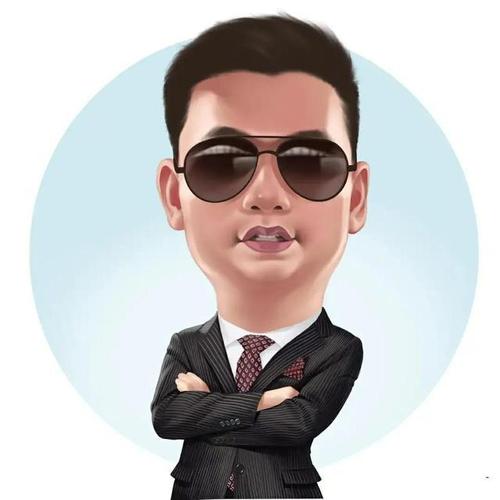 换个新头像吧,适合40岁中年大叔的简约风漫画头像,立体形象