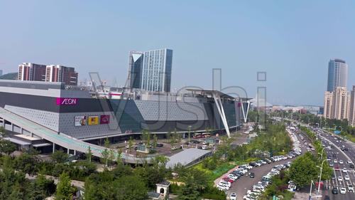 【原创4k】青岛西海岸新区吾悦广场佳世客_3840x2160_高清视频素材