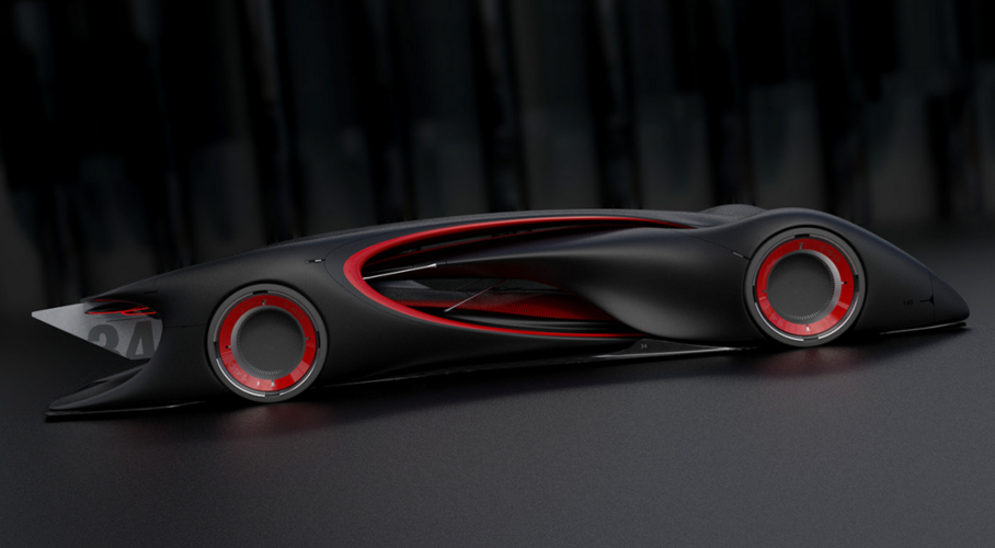 超概念跑车设计作品分享奥迪grandsphere概念车宾尼法利纳teorema概念