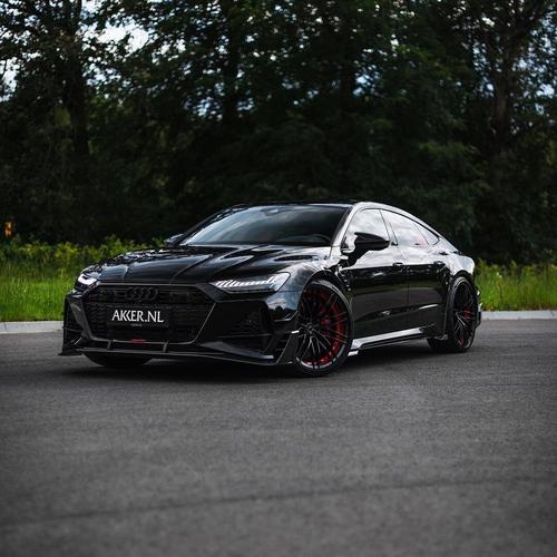 奥迪rs7战意十足的配色