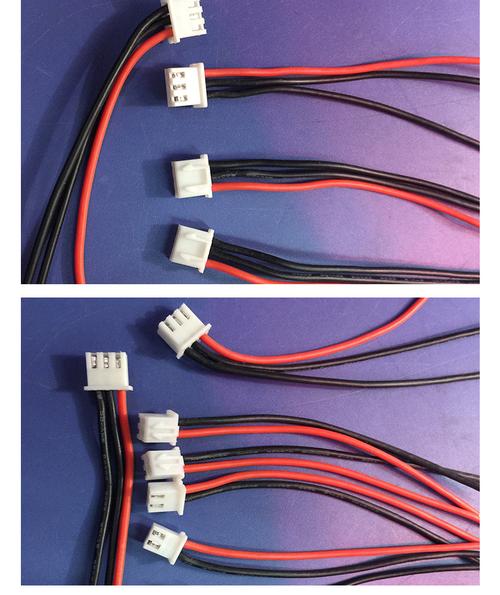 航模锂电池平衡充插头线端子线2s 3s 4s 5s 6s 7s间距