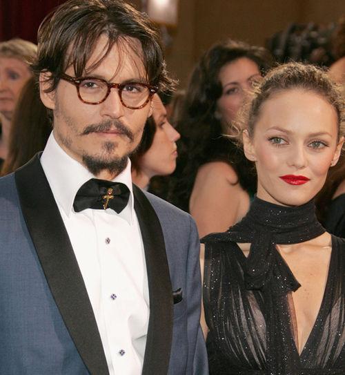 约翰尼·德普与前女友凡妮莎·帕拉迪丝