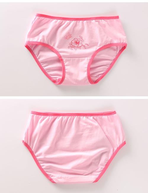 思琪拉斐儿童内裤 棉 中大童宝宝内裤女童内裤三角平角裤学生短裤