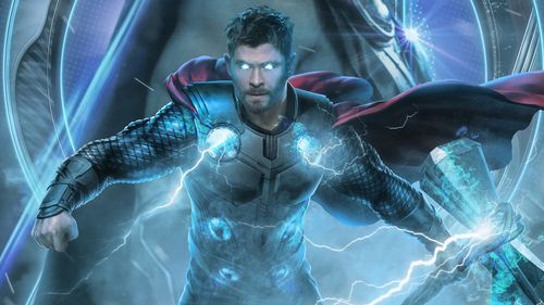 《复仇者联盟4》10位英雄炫酷海报