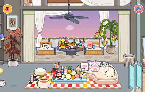 my house02酒店ver._酒店_房间布置_米加小镇_游戏