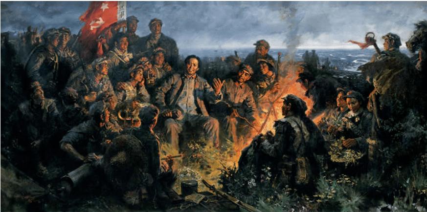 百年颂歌丨赏红色经典画作,忆往昔峥嵘岁月(八)