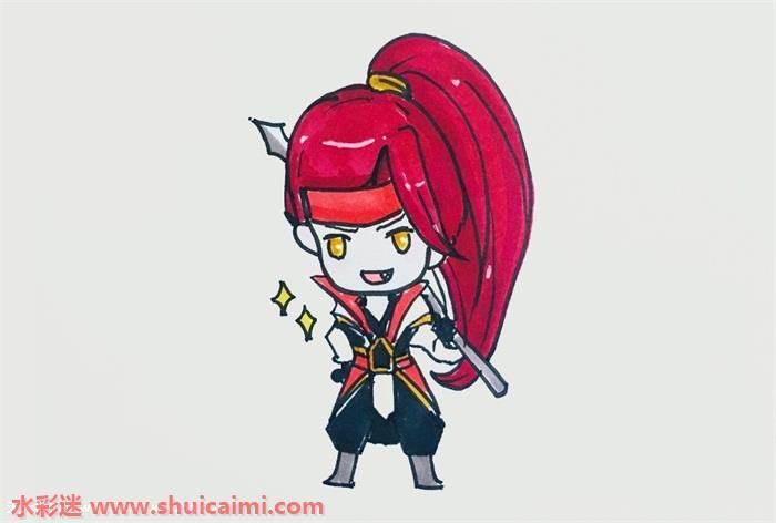 王者荣耀简笔画图片大全