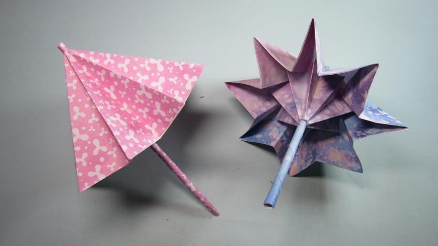 手工制作——小雨伞