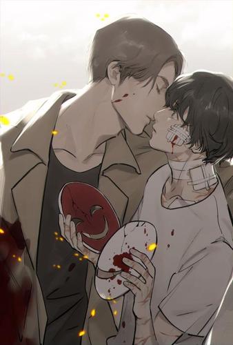 动漫美男双人图片耽美好基友