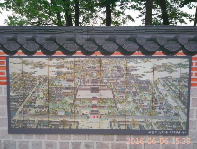 景福宫全景图