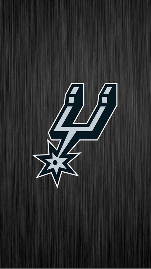 nba马刺队黑色主题,高清图片,手机锁屏桌面-壁纸族