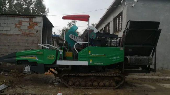 11.8万出售拉法山4yzl-3履带式玉米收割机