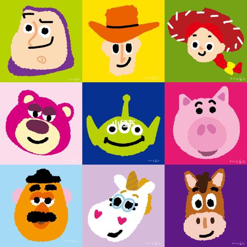 玩具总动员toystory情侣闺蜜卡通头像分享