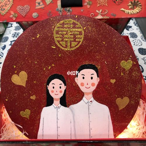 结婚丙烯画●送给弟弟的新婚礼物_礼物_结婚_油画_新婚礼物_婚嫁_婚礼