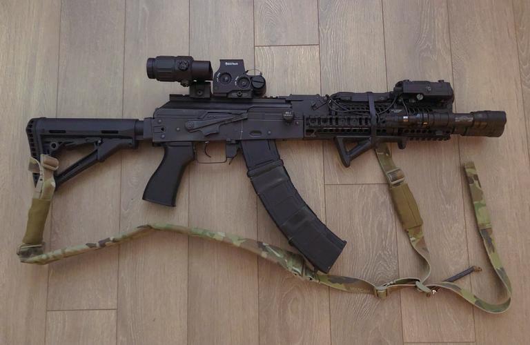 到手一年 alpha ak-105 改造完工