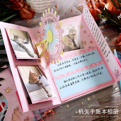 封后三丽鸥少女心手账本机关相册手工自制送男友纪念幼儿园成长记录册
