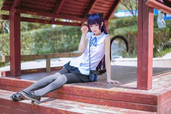 动漫cos精选:黑猫小精灵