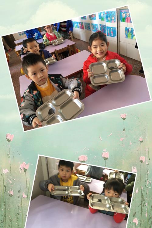 学二班的小朋友不仅在幼儿园完成了"光盘行动",在家也是一样哦