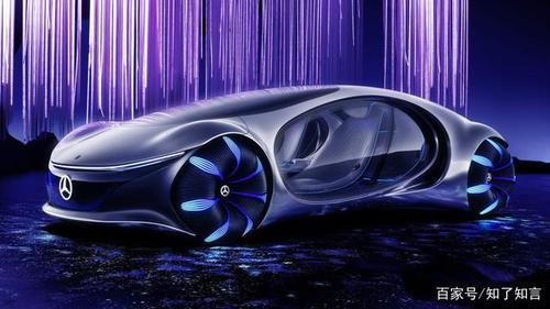 2020年ces:梅赛德斯·奔驰vision avtr概念车
