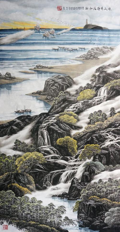 著名画家——邓子敬近年中国画作品展示|山水画|组画
