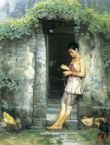 潘鸿海油画作品欣赏