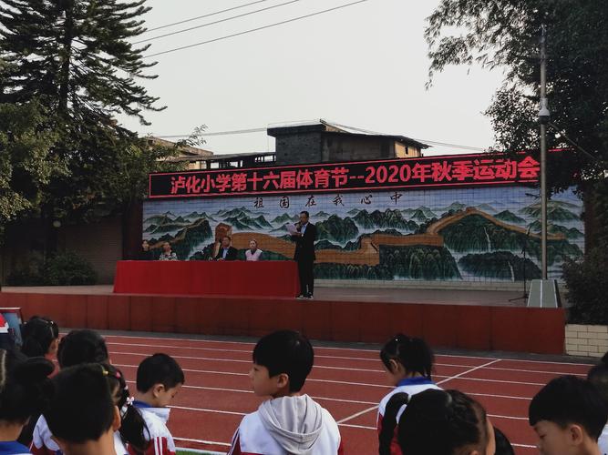 展运动风采,育阳光少年 ――龙马潭区泸化小学第十六届体育节暨2020年