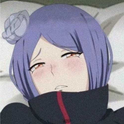 动漫头像:火影忍者小南美女头像,说了不要就是要的意思