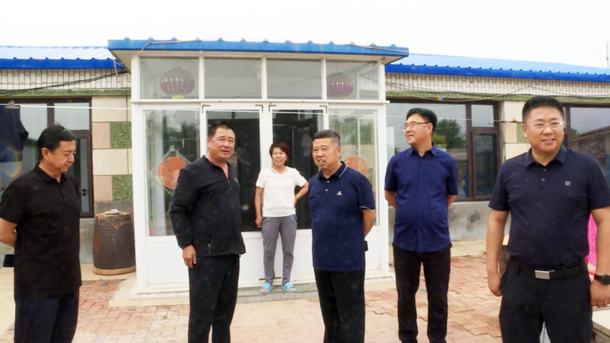 市人大常委会副主任,县委书记刘江义调研彰武农村清洁