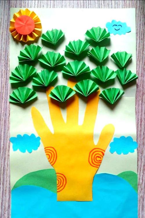 播下树种,收获绿色的希望!用各种创意绘画手工,和同